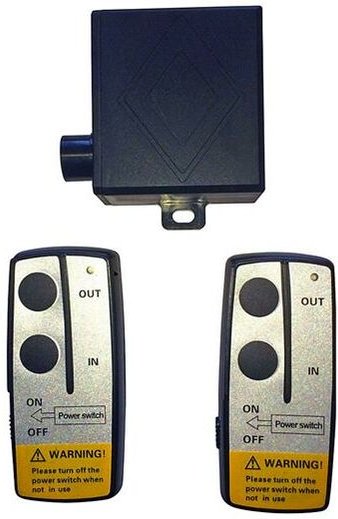 Warrior Winches - Warrior Funkfernbedienung spartan/viper 2 Handsets 4 Pins 12V