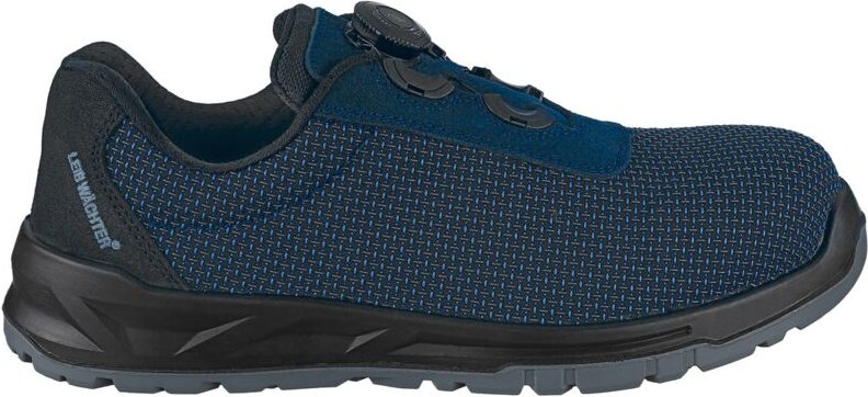 Leibwächter - Sicherheitshalbschuh sofia S3S Gr. 42 schwarz / blau
