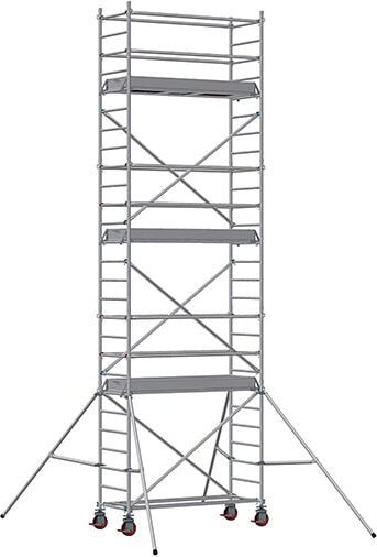 Rollgerüst 5 Gerüstdielen - Max.Arbeitshöhe 11.90m - 7130100