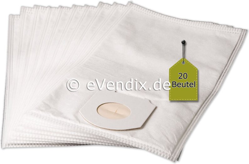 20 Staubsaugerbeutel kompatibel mit Omega Sting 1400 electronic + 2 Mikro-Filter