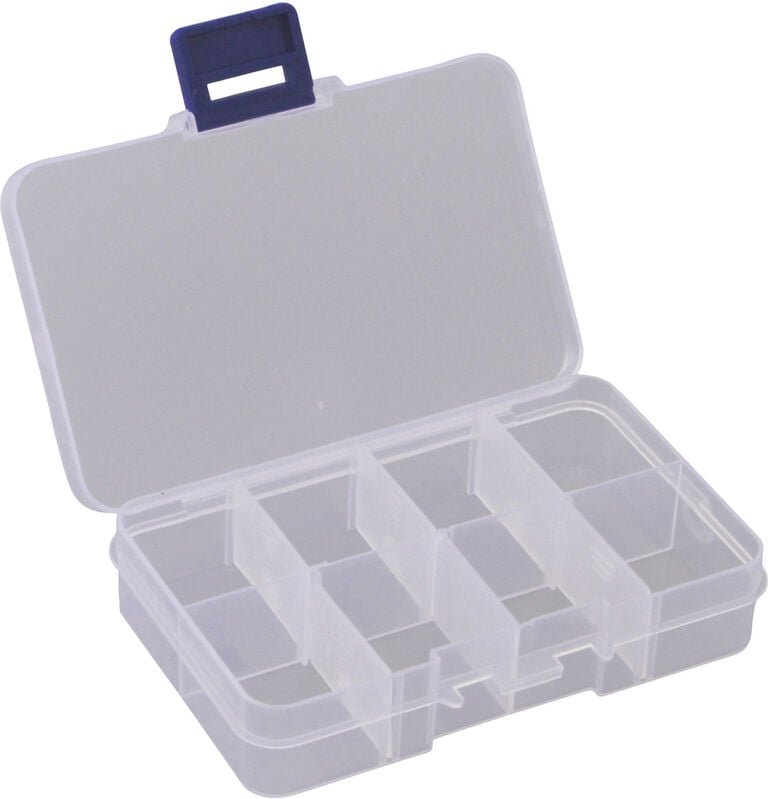 Thumbnail - Quadrios 23SA084 Sortimentskasten (L x B x H) 10.6 x 6.5 x 2.3 cm Anzahl Fächer: 8 variable Untertei
