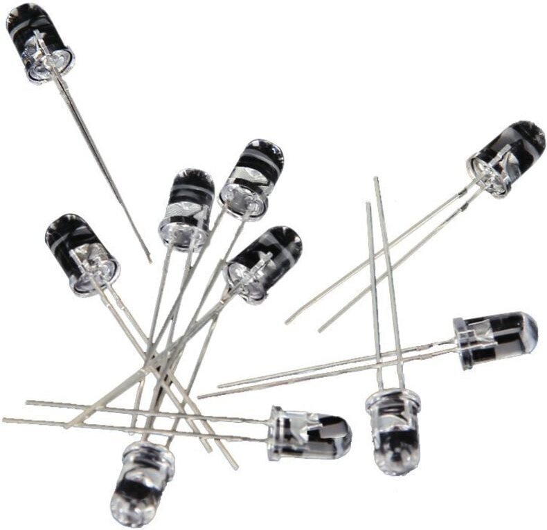 10 Stück 5 mm ir-led Infrarot-Leuchtdiode