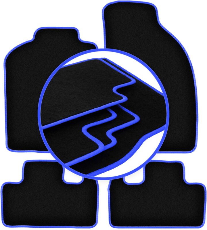 CARLUX-BLUE Autofußmatten für: FIat Coupe Coupé (1993-2000)