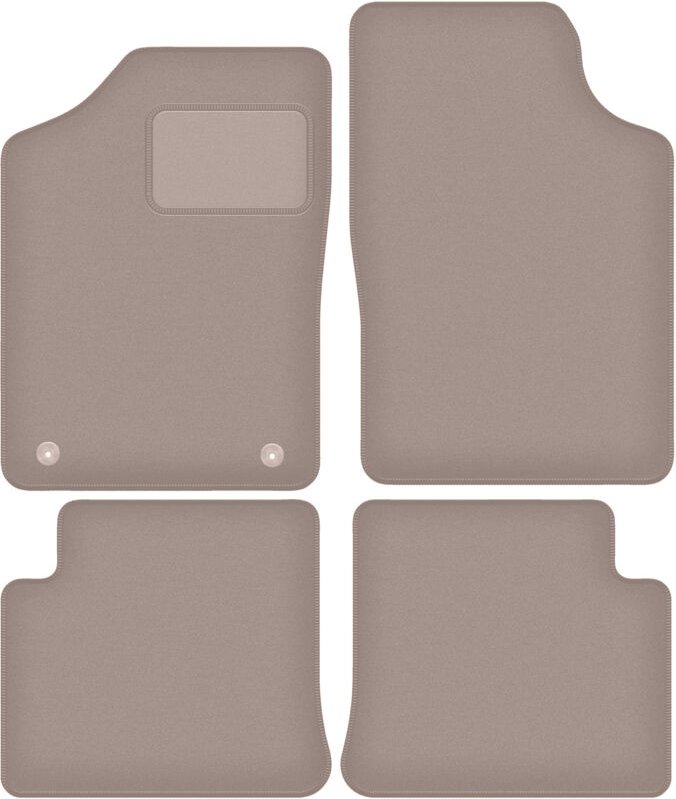 Beige Veloursmatten für: Citroen ZX Fließheck (1991-1998)