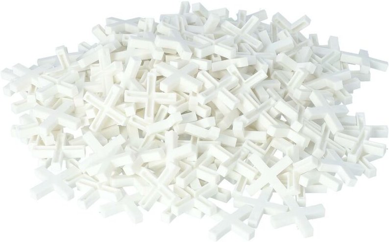 Fliesenabstandhalter Fliesenkreuze 2 mm 250 Stück-Beutel