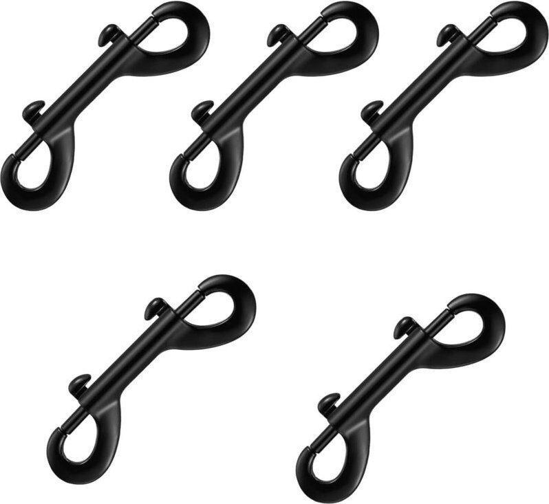 Bluedeer - Doppel Karabinerhaken Edelstahl Doppelkarabiner Karabinerhaken Bolzenschnapper Doppelhaken Karabiner Doppel E...