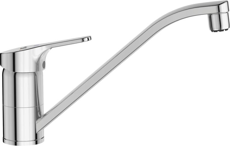 Ideal Standard - Solido CeraFit Küchenarmatur (Wasserhahn) drucklos, schwenkbare Armatur chrom