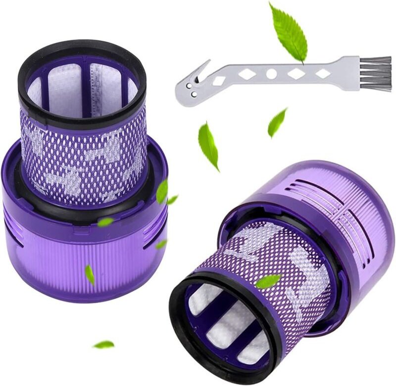 2x HEPA-FILTER FÜR DYSON V11 V15 SV14 SV22 STAUBSAUGER DY-970013-02 WASCHBAR