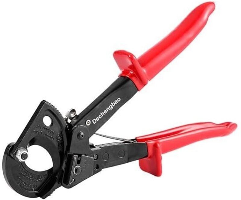 Thumbnail - Kabelschneider, HS325A Hochleistungs-Ratschenkabelschneider aus Kupfer-Aluminium, max. 240 mm² Ratschendrahtschneider un...