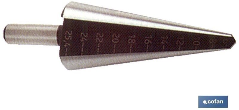 Stufenbohrer. Hss-Bohrer. 16-30