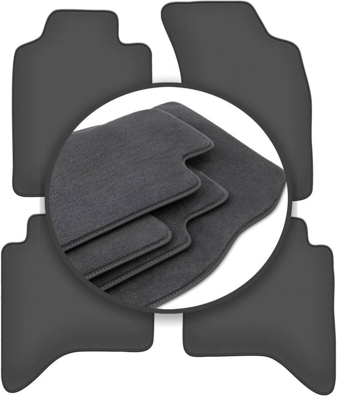 Premium-Fußmatten für: Toyota Hilux VII N25 N2 Pickup (2006-2015)