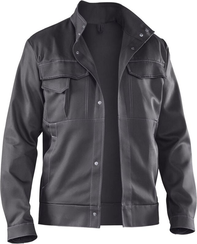 Kübler Jacke organiq anthrazit Gr. 58