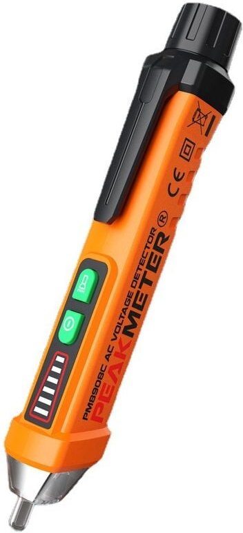 Thumbnail - Berührungsloser Spannungsprüfer, Wechselspannungsprüfstift mit Schraubendreher, Doppelbereich 12 V–1000 V/48 V–1000 v, e...