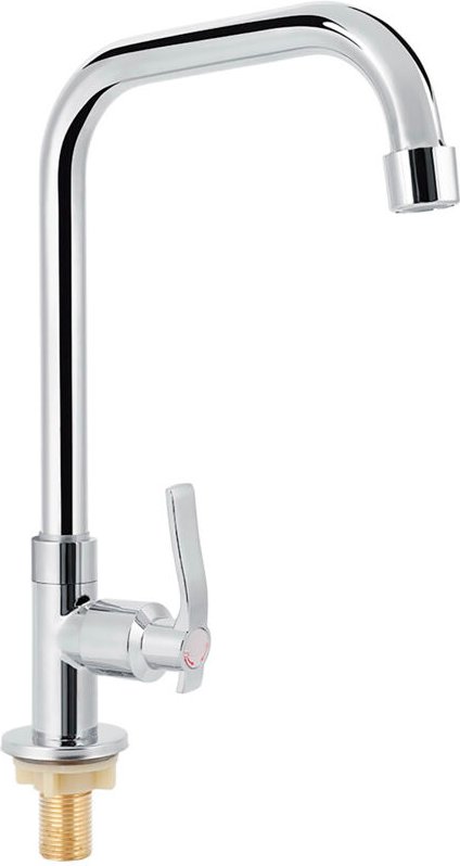 Moderner Einhebel-Küchenwaschtischhahn G1/2 Zoll Kaltwasserhahn, Wohnaccessoire