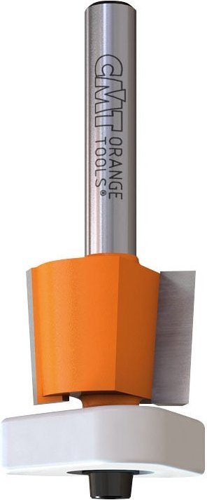 807.128.11 Hartmetall-Bündigfräser Mit Dreieckigem Kugellager S=6,35 D=12,7x12,7