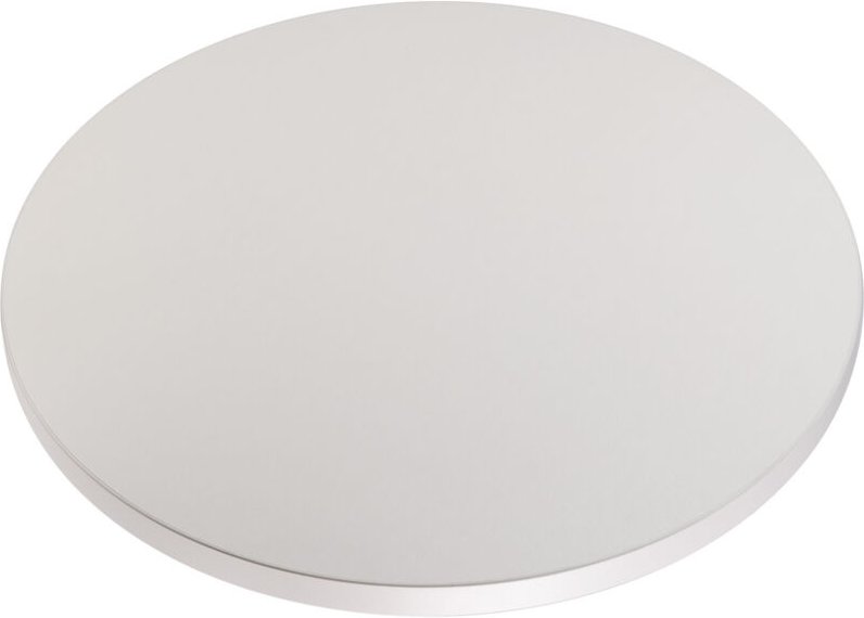 Thumbnail - Grau laminierte runde Tischplatte, 50 cm Durchmesser, für einen Schreibtisch, Tisch, Couchtisch