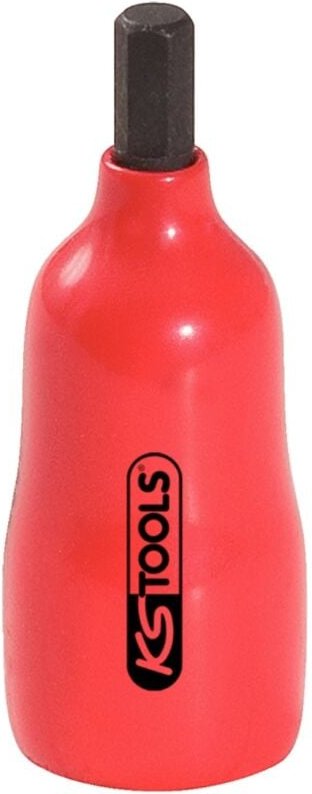 Thumbnail - Ks Tools 1/4' Bit-Stecknuss mit Schutzisolierung für Innensechskant-Schrauben, 5mm - 117.1417