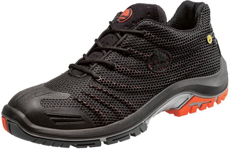 Bata - Sicherheits-Halbschuh zip S1P esd Gr. 40 Weite: xw Mikrofaser schwarz