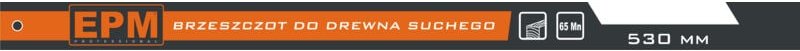 Sägeblatt für Bügelsäge, trockenes Holz, 530 mm – E-550-5653