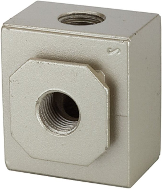 Verteiler »g«, mit 2 Abgängen, bg 300, g 1/4, pe 0 - 9 bar - Riegler