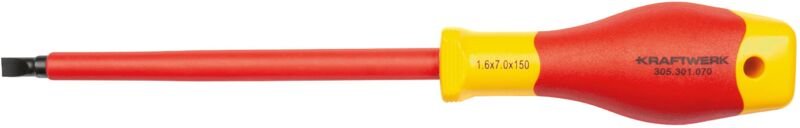 Kraftwerk - Elektriker-Schraubendreher Schlitz 7.0mm