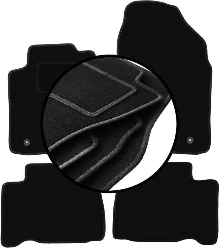 Komplettset Veloursmatten für: Lexus NX 200T Crossover (2014-)