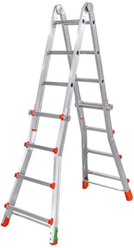 Teleskopleiter 2.88m lang - 4 x 3 Sprossen - BKPL/1