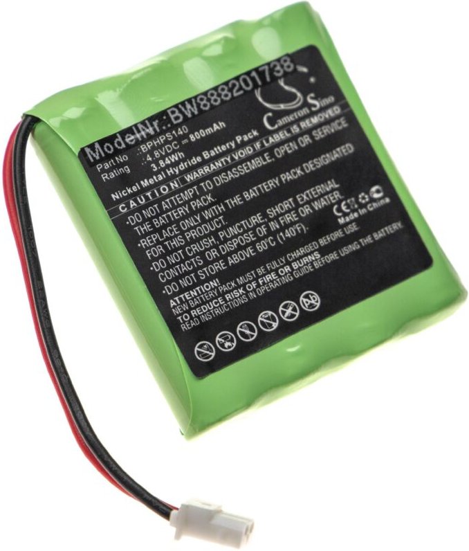 Vhbw - Akku kompatibel mit Velleman HPS140 Oszilloskop, Messgerät (800mAh, 4,8V, NiMH)