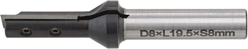 Wendeplatten-Nutfräser 16x29,5x74 mm - Fortis