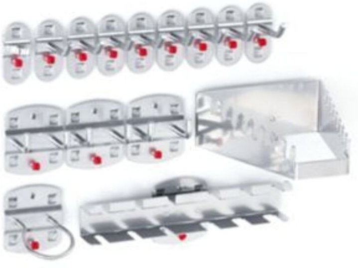 Kappes ®RasterPlan Werkzeughaltersortiment 15-tlg. Alufarben