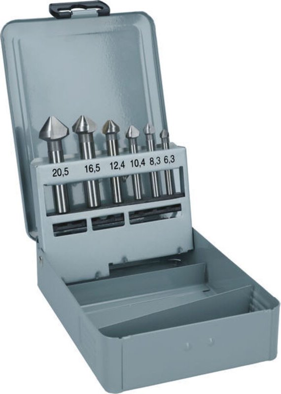 Pro Soft Metal hss Kegelsenker Set, 6-tlg.