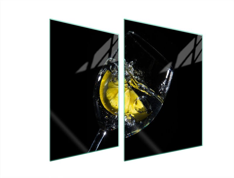 GLASSCHUTZPLATTE FÜR HERD 70x52 WEIN