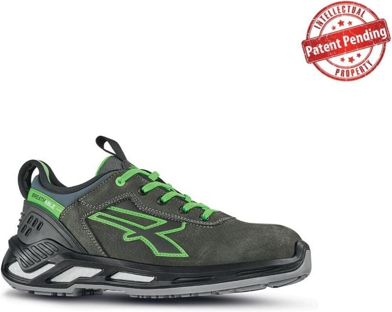 Sicherheits-Sneaker NAOS ESD S3 CI SRC - Grau/Grün 39