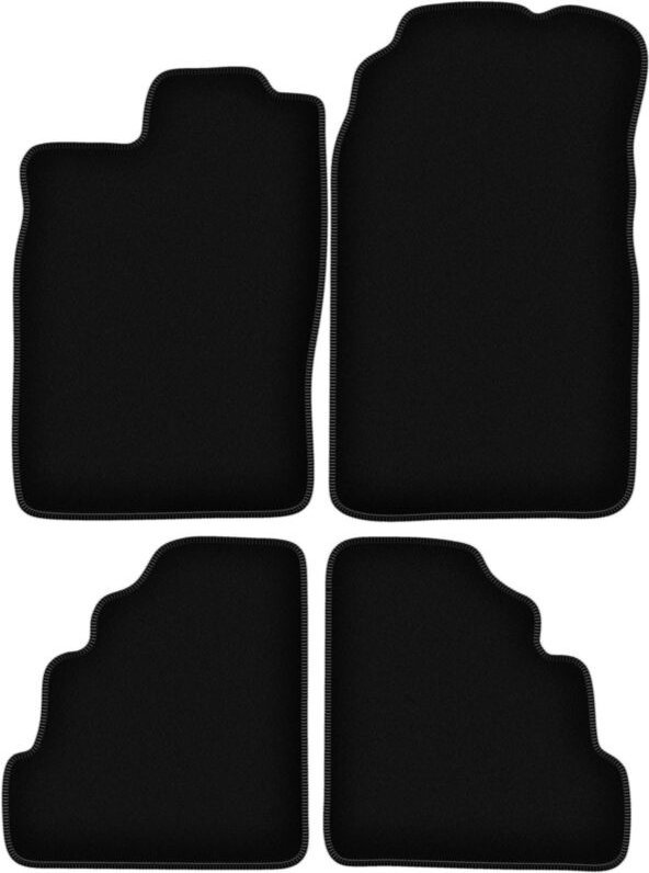 BASIC schwarze Veloursmatten für: Saab 900 II Fließheck, Liftback (1994-1998)
