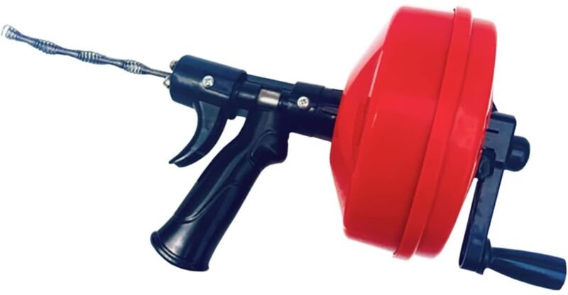 10M Haushalts-Handkurbel-Kanalisationsbaggermaschine Toilettenbaggermaschine Küchenbodenablauf 20-75MM Rohrverstopfungsb...