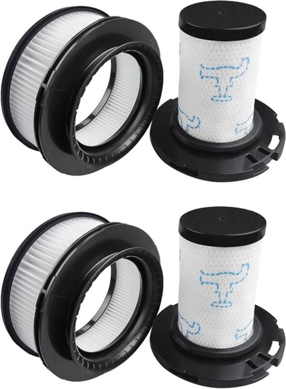 4 Stück passend für Rowenta Haoyunda Kehrmaschinenzubehör, Filterelement ZR00907/908 RH98XX/99XX - Csparkv