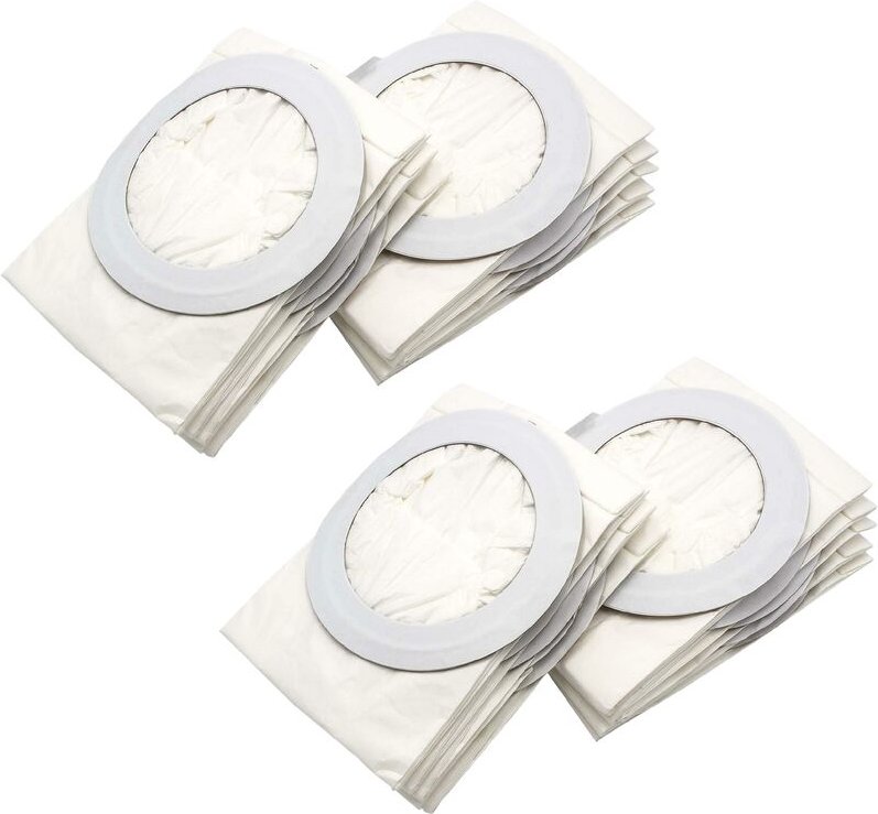20x Staubsaugerbeutel kompatibel mit Nilfisk gd 5 Batterie, 5 Hepa, 5 back, 5, 5 Fly Staubsauger - Papier Weiß - Vhbw