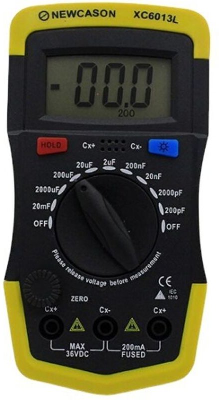Lntyq - lcd Numérique Capacimètre Condensateur Testeur mf uf Gauge Circuit