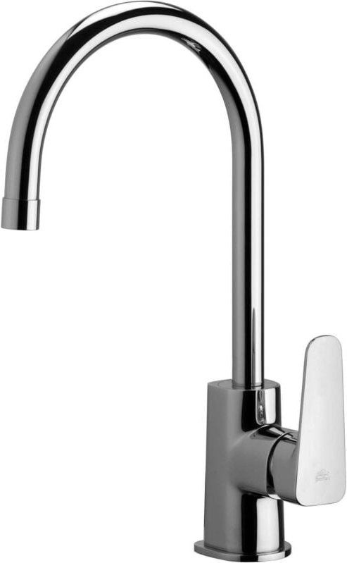 Paffoni - Sly Serie Einhebel-Spültischbatterie mit schwenkbarem Auslauf SY181CR Verchromt - Messing