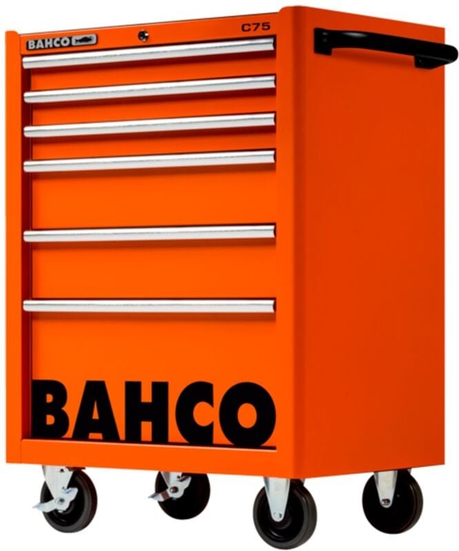 Bahco - Classic Werkstattwagen 26 mit 6 Schubladen, orange
