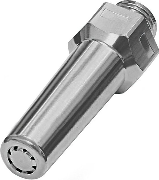 Lärmarme Runddüse, g 3/8 ag, Messing vern., Düsen-Außen-ø 11 mm - Riegler