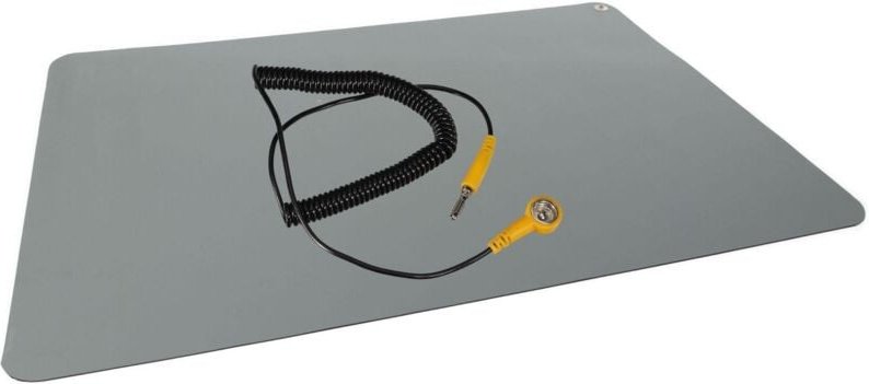 Velleman - esd-matte mit erdungskabel - 70 x 100 cm