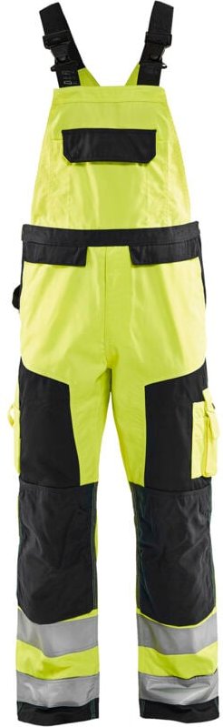 Ärmelloser Hochsichtbarkeits-Arbeitsanzug 2660 - Neon-Gelb/Schwarz 40