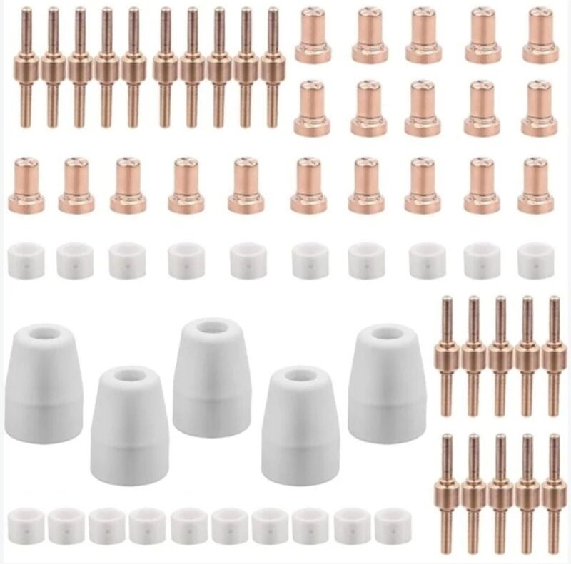 65 Stück PT31 Plasma-Verbrauchsmaterial Parkside Plasmaschneider Cut 30 40 50 Plasmaschneidmaschine Verbrauchsmaterial P...