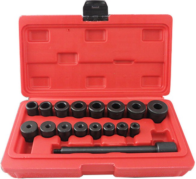 Universal Zentrierkupplung Zentrierwerkzeuge mit Adaptern, 17-teilig
