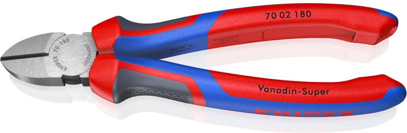 Thumbnail - Seitenschneider poliert 180mm (70 02 180) - Knipex