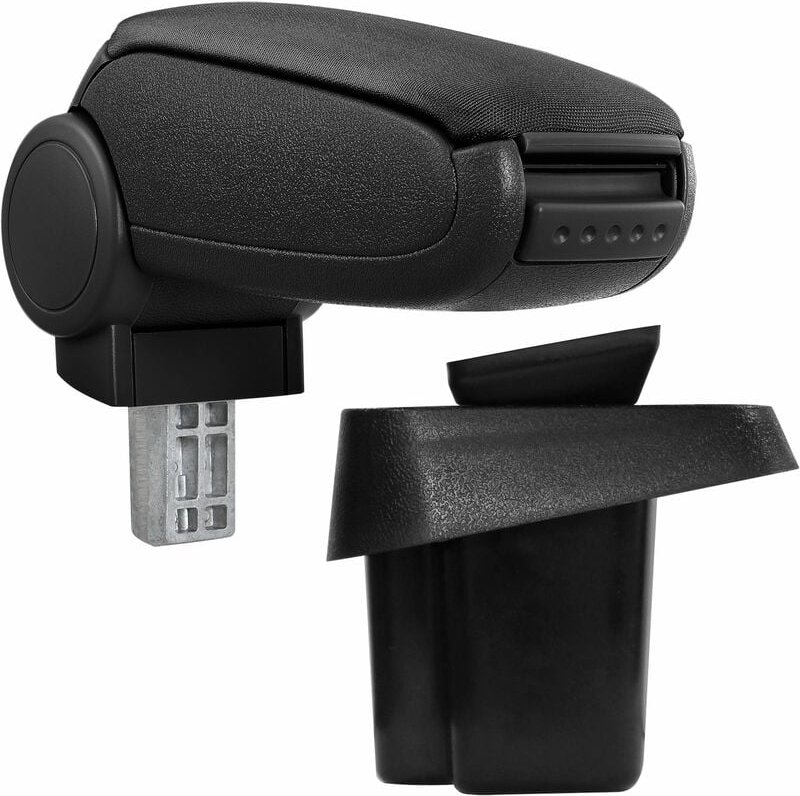 Pro.tec - Mittelarmlehne Suzuki SX4 Fiat Sedici mit Staufach Textil Schwarz