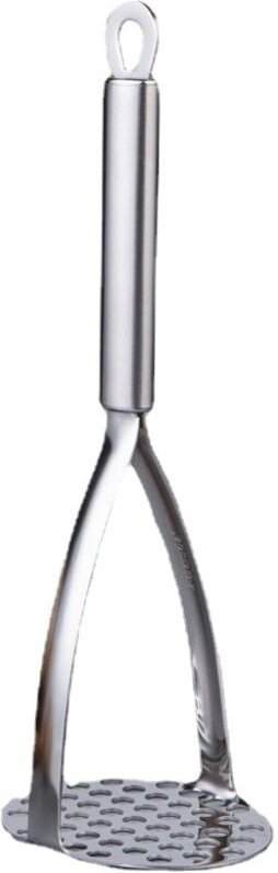 Jusch - Kartoffelstampfer, Kartoffelstampfer aus Edelstahl, Knoblauchpresse, Küchen- und Kochgerät.