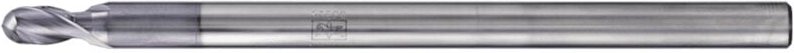 Vhm Vollradiusfräser extralang 2 Schneiden ø 5 mm TiAlN Schaft ha Universal Line Profilfräsen - Pferd