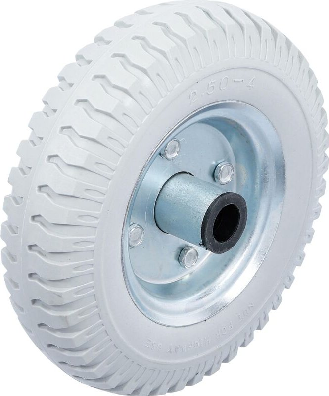 Rad für Sackkarren / Bollerwagen pu, grau 220 mm